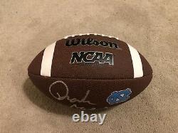 Drake Maye UNC Tar Heels North Carolina Signed NCAA Football