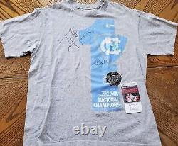 Dual AUTOGRAPHED North Carolina UNC Tyler Hansbrough Danny Green Shirt NCAA JSA