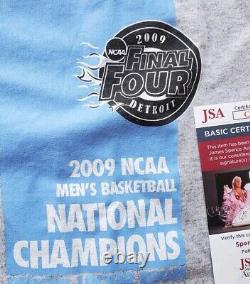 Dual AUTOGRAPHED North Carolina UNC Tyler Hansbrough Danny Green Shirt NCAA JSA