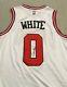 Exact Proof! Coby White Signed Autographed Chicago Bulls Jersey #0 Unc Tar Heels