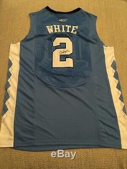EXACT PROOF! COBY WHITE Signed Autographed UNC TAR HEELS Jersey North Carolina