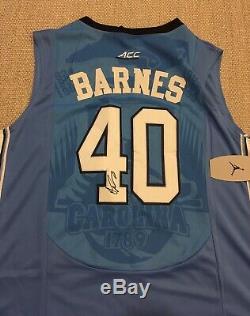 EXACT PROOF! HARRISON BARNES Signed Autographed UNC TAR HEELS Jersey Carolina