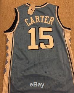 EXACT PROOF! VINCE CARTER Signed Autographed UNC TAR HEELS Jersey North Carolina