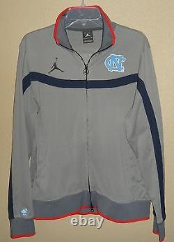 Euc Mens M Nike Air Jordan North Carolina Tar Heels Elite Basketball Jacket Unc