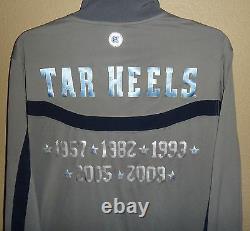 Euc Mens M Nike Air Jordan North Carolina Tar Heels Elite Basketball Jacket Unc