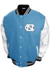 Franchise Club Mens Ncaa Wool Varsity Letterman Jacket