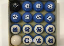 Frenzy Sports Pool Billiard Balls Set UNC North Carolina Tar Heels (Open Box)