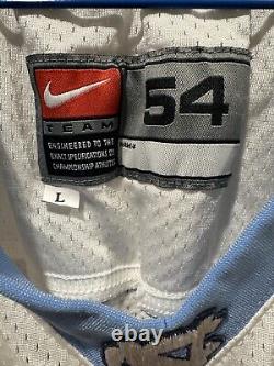Game Worn Nike North Carolina Tar Heels UNC Football Jersey Sz 54 Team Issued