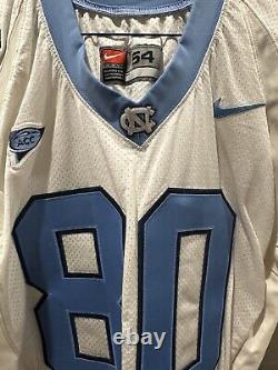 Game Worn Nike North Carolina Tar Heels UNC Football Jersey Sz 54 Team Issued