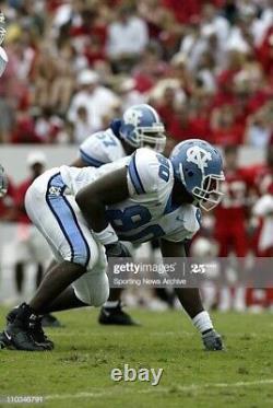 Game Worn Nike North Carolina Tar Heels UNC Football Jersey Sz 54 Team Issued