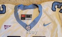 Game Worn UNC Tar Heels Football White Jersey #32 University of North Carolina