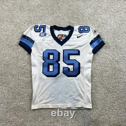 Game Worn Used Nike North Carolina Tar Heels UNC Football Jersey #85 Size 50