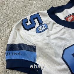 Game Worn Used Nike North Carolina Tar Heels UNC Football Jersey #85 Size 50