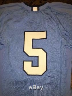 Game Worn Used North Carolina Tar Heels UNC Football BOWL Jersey THORPE