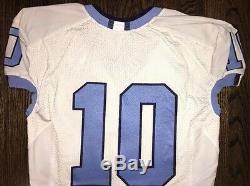 Game Worn Used North Carolina Tar Heels UNC Football Jersey NFL #10 TRUBISKY