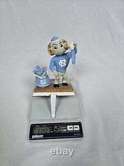 HTF Vtg UNC University of North Carolina Tar Heels Ramses Mascot Stocking Hanger