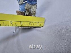 HTF Vtg UNC University of North Carolina Tar Heels Ramses Mascot Stocking Hanger