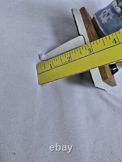 HTF Vtg UNC University of North Carolina Tar Heels Ramses Mascot Stocking Hanger