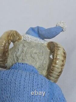 HTF Vtg UNC University of North Carolina Tar Heels Ramses Mascot Stocking Hanger