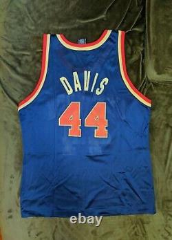 HUBERT DAVIS New York Knicks Champion Jersey 44 NBA Ewing Oakley UNC Tar Heels
