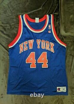 HUBERT DAVIS New York Knicks Champion Jersey 44 NBA Ewing Oakley UNC Tar Heels