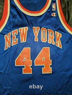 HUBERT DAVIS New York Knicks Champion Jersey 44 NBA Ewing Oakley UNC Tar Heels