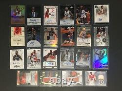 HUGE North Carolina Tar Heels UNC/NBA Auto & Game-Used Basketball Card Lot (152)