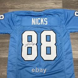 Hakeem Nicks UNC Tar Heels Autographed Jersey Football North Carolina NCAA JSA