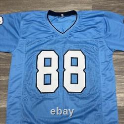 Hakeem Nicks UNC Tar Heels Autographed Jersey Football North Carolina NCAA JSA