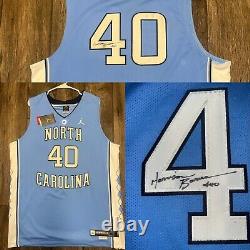 Harrison Barnes Signed Autograph UNC Tar Heels North Carolina NCAA Jersey NBA