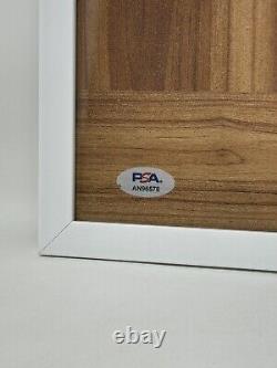 Hubert Davis Signed Autograph Framed Floorboard Unc North Carolina Tar Heels Psa