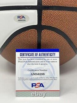 Hubert Davis Signed Autograph Unc North Carolina Tar Heels F/s Basketball Psa