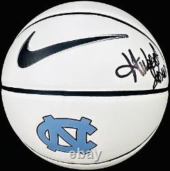 Hubert Davis Signed Nike North Carolina Tar Heels Basketball Psa/dna