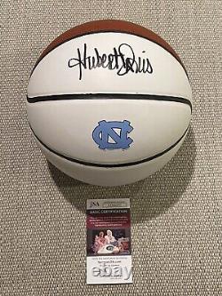 JSA COA HUBERT DAVIS Autographed UNC TAR HEELS Basketball North Carolina Coach