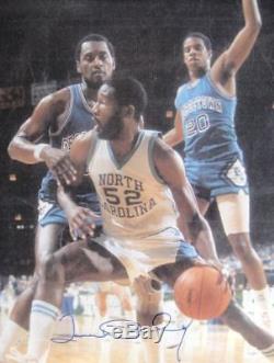 James Worthy Signed RARE UNC Tar Heels 16x20 Photo JSA