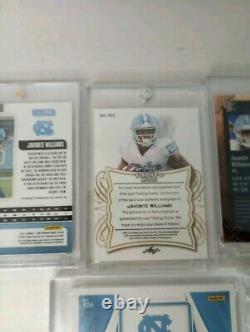 Javonte Williams 1/1 Rookie Lot Tar Heels Gold Vinyl Immaculate UNC