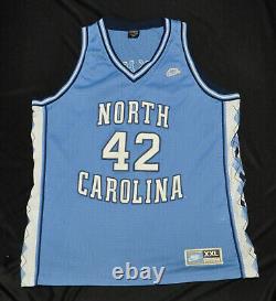 Jerry Stackhouse #42 Unc Tar Heels North Carolina Nike Blue Men Swingman 2xl