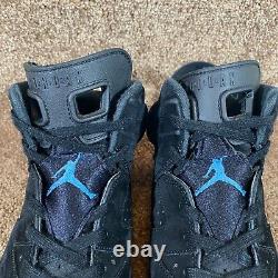 Jordan 6 Retro Tar Heels Mens 11.5 UNC 2017 384664-006 Basketball Shoes Sneakers