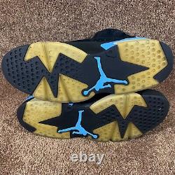 Jordan 6 Retro Tar Heels Mens 11.5 UNC 2017 384664-006 Basketball Shoes Sneakers