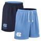Jordan Brand North Carolina Tar Heels Unc Reversible Basketball Shorts Size S