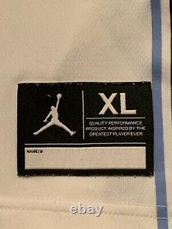 Jordan Elite NCAA Michael Jordan UNC Tar Heels Authentic Dri-Fit Jersey Adult XL