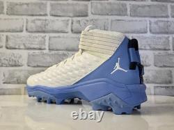 Jordan Force Savage Pro 2 Sharks UNC Tar Heels School PE Size 11.5 CV1666-101