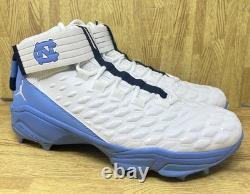 Jordan Force Savage Pro 2 Sharks UNC Tar Heels School PE Size 13.5 CV1666-101