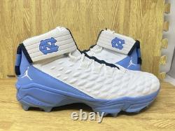 Jordan Force Savage Pro 2 Sharks UNC Tar Heels School PE Size 13.5 CV1666-101