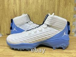 Jordan Force Savage Pro 2 Sharks UNC Tar Heels School PE Size 13.5 CV1666-101