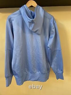 Jordan Nike Cotton North Carolina UNC Tar Heel Full Zip Hoodie Jacket Team Issue