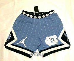Jordan North Carolina Tar Heels NRG Fleece Mens Shorts Valor Blue CD0133-448 UNC