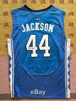 Justin Jackson Signed Autograph UNC Tar Heels Jersey NCAA 2017 Champs NBA