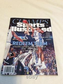 KENNEDY MEEKS SIGNED SPORTS ILLUSTRATED si NL NO LABEL UNC TAR HEELS AUTO COA