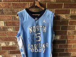 Kendall Marshall Signed UNC Basketball JERSEY Autograph North Carolina Tarheels